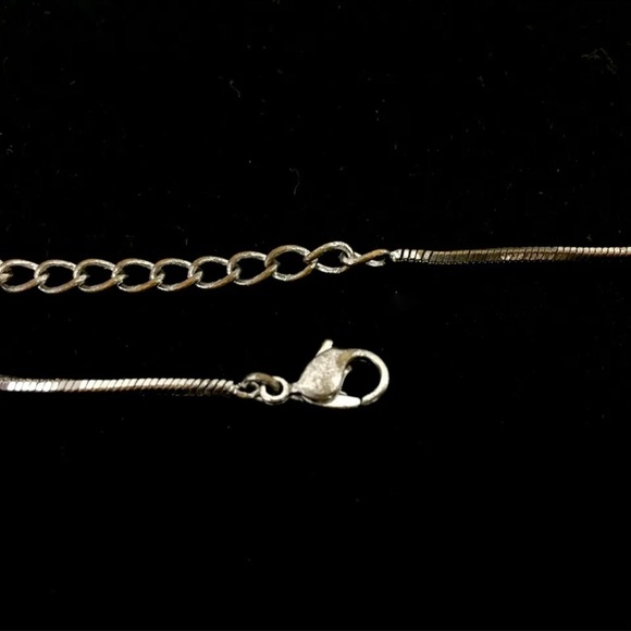 STUNNING! Christian Dior Trotter Silver Logo / Pink Necklace / Pendant - Picture 4 of 13